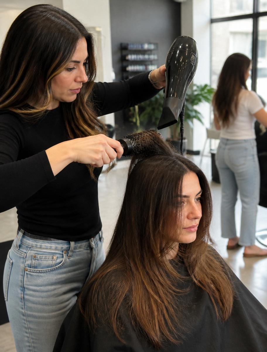 Brushing e Penteados